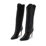 Load image into Gallery viewer, SCHUTZ Women's Maryana Leather Dress Boot (8.5, Black)
