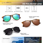 Load image into Gallery viewer, CHBP Sunglasses Womens Men Polarized UV Protection Trendy Vintage Retro Round Mirrored Lens Sunglasses For Women
