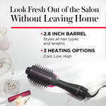 Load image into Gallery viewer, REVLON One-Step Volumizer Hair Dryer and Styler, Improved Motor for Less Frizz, More Shine, and Reduced Heat Damage for Salon Style Round Brush for Blowout, Black (Amazon Exclusive)
