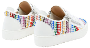 Giuseppe Zanotti, GAIL STRASS Low-top sneakers, 6, Multicolor