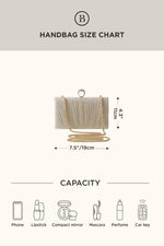 Load image into Gallery viewer, BABEYOND Clutch Purses for Women - Evening Bag Glitter Pleated Clutch for Bride Party Prom Wedding

