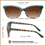 Load image into Gallery viewer, CARFIA Designer Acetate Womens Polarized Sunglasses Fit Most Face Shapes Trendy Shades UV Protection Hypoallergenic Handmade
