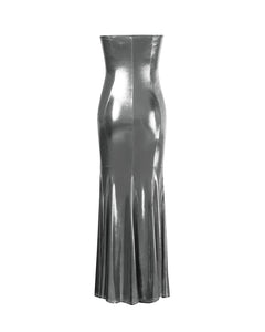 JW PEI Women's Olivia Maxi Tube Dress - Silver