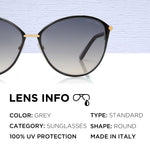 Load image into Gallery viewer, Tom Ford FT0320 PENELOPE Round Shape Sunglasses With Luxury Eyewear Kit
