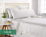 Load image into Gallery viewer, King Sheets by Pure Bamboo, Genuine 100% Organic Viscose Derived from Bamboo Bed Sheet Set, Luxuriously Soft &amp; Cooling, Double Stitching, Lifetime Quality Promise (King, White)

