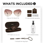 Load image into Gallery viewer, Tom Ford FT0250 COLETTE Butterfly Shape Sunglasses With Luxury Eyewear Kit
