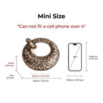 Load image into Gallery viewer, JW PEI Women&#39;s Abacus Top Handle Bag - Metallic Sequin Leopard Print - Mini

