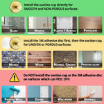 Load image into Gallery viewer, HOME SO Suction Cup Hooks for Shower, Bathroom, Kitchen, Glass Door, Mirror, Tile – Loofah, Towel, Coat, Bath Robe Hook Holder for Hanging up to 15 lbs – Waterproof, Matte Brushed Satin Gold (4-Pack)
