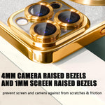 Load image into Gallery viewer, Misscase for iPhone 16 Pro Max Magnetic Glitter Case Compatible with MagSafe,Full Protection Slim Shockproof Anti-Scratch Case with Camera Lens Protector Logo View Dust-Proof Net for Women Gold
