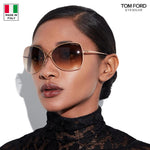 Load image into Gallery viewer, Tom Ford FT0250 COLETTE Butterfly Shape Sunglasses With Luxury Eyewear Kit
