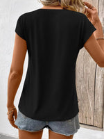 Load image into Gallery viewer, Bliwov 3 Pack Women&#39;s Cap Sleeve Tank Tops U Neck Spring Summer Tops Casual Tee Shirts 2025 Beach Vacation Fashion Clothes
