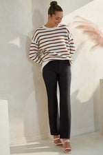 Load image into Gallery viewer, Prolific Health Women&#39;s Jean Look Jeggings Straight Leg Tights Yoga Many Colors Spandex Leggings Pants S-XXXL (Large, Black)
