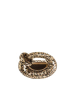 Load image into Gallery viewer, JW PEI Women&#39;s Abacus Top Handle Bag - Metallic Sequin Leopard Print - Mini
