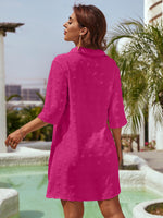 Load image into Gallery viewer, Blooming Jelly Womens Swimsuit Coverups White Chiffon Bikini Swimwear Beach Cover Up Dress Shirt
