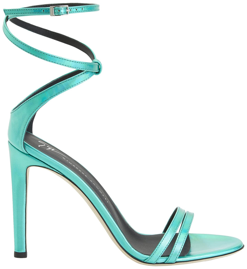Giuseppe Zanotti, Catia Leather Sandals, 11, Blue