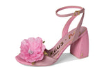 Load image into Gallery viewer, Circus NY by Sam Edelman Women's Aria Flower Heeled Sandal, Rosette Blush/Pink Prism, 7.5
