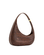 Load image into Gallery viewer, JW PEI Women's Harlee Shoulder Bag - Brown Croc
