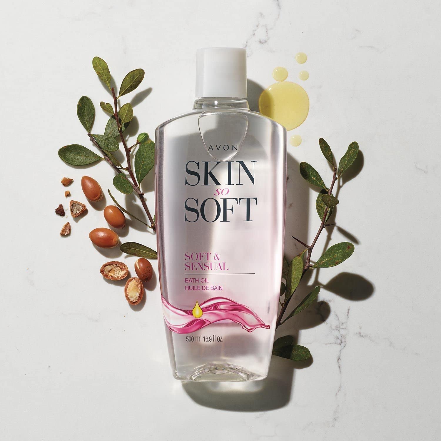 Avon Skin So Soft Soft & Sensual Bonus Size Bath Oil 25 fl. Oz