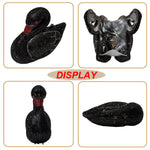 Load image into Gallery viewer, Elegant Swan Evening Purse Animal Crystal Clutch Women Minaudiere Handbag Party Luxury Rhinestone Bag(Black)
