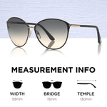 Load image into Gallery viewer, Tom Ford FT0320 PENELOPE Round Shape Sunglasses With Luxury Eyewear Kit
