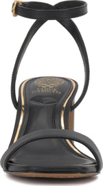 Load image into Gallery viewer, Vince Camuto Women's Hamda Ankle Strap High Heel Sandals, Black, 8.5 Medium
