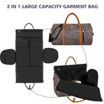 Load image into Gallery viewer, Garment Bag for Travel Convertible Carry On Garment Bag Large Travel Duffel Bags for Women 2 in 1 Hanging Suitcase Suit Travel Bags for Women &amp; Men 3pcs Set
