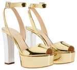 Load image into Gallery viewer, Giuseppe Zanotti, Betty Sandals, 10, Gold
