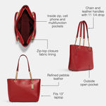Load image into Gallery viewer, COACH Cammie Chain Tote, Red Apple
