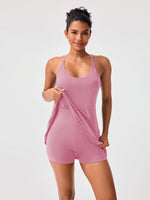 Load image into Gallery viewer, PERSIT Women Tennis Dress Athletic Wrokout Summer Dress Golf with Built in Bras &amp; Shorts Pockets
