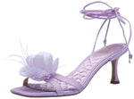 Load image into Gallery viewer, Sam Edelman Pammie Heeled Sandal Orchid Blossom 6 Medium
