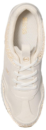 Load image into Gallery viewer, Michael Kors Women's Raina Trainer, Cream, 9
