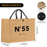 Load image into Gallery viewer, 55th Birthday Gifts for Women - Beach Bag Canvas ToteBag665 Grocery Bags
