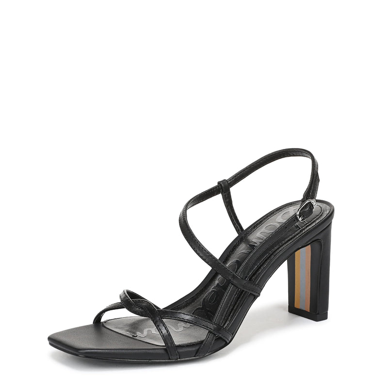 Sam Edelman Women's Elissa Heeled Sandal Black 8 M
