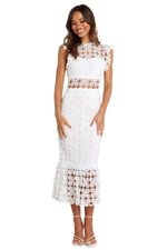 Load image into Gallery viewer, Petal &amp; Pup Lauren Dress - White 8
