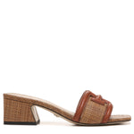 Load image into Gallery viewer, Sam Edelman Women&#39;s Waylon Heeled Sandal Rich Cognac/Cuoio 7 Medium

