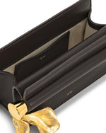 Load image into Gallery viewer, JW PEI Women's Holly Metal Pendant Embellished Clutch - Dark Brown
