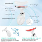 Load image into Gallery viewer, Facial Massager Red-Light-Therapy-for-Face and Neck, Face 𝖲 culpting Wand with 7 Color
