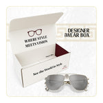 Load image into Gallery viewer, Versace VE2225 12526G 60MM Pale Gold/Light Grey Mirror Silver 80 Pilot Sunglasses for Men +Bundle with Accessory Eyewear Kit
