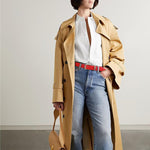 Load image into Gallery viewer, RISANTRY Women's Leather Belts for Jeans Dresses, Red Leather Waist Belt Fashion Ladies Belts with Gold Buckle S
