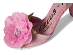 Load image into Gallery viewer, Circus NY by Sam Edelman Women's Aria Flower Heeled Sandal, Rosette Blush/Pink Prism, 7.5
