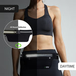 Load image into Gallery viewer, Fitter&#39;s Niche UltraSlim Fanny Waist Pack, Versatile for Men and Women, Bounce-less Sports Hiking Running Hip Bag, Extendable Belt, Infinite Black

