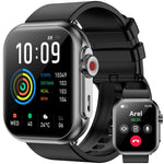 Load image into Gallery viewer, Smart Watch for Men Women, 1000mAh Battery 100-Day Standby Time, 1.85&quot; HD Screen Fitness Tracker, 110+ Sport Modes, IP68 Waterproof, Heart Rate/Sleep Monitor, Fitness Watch for Android/iOS (Black)
