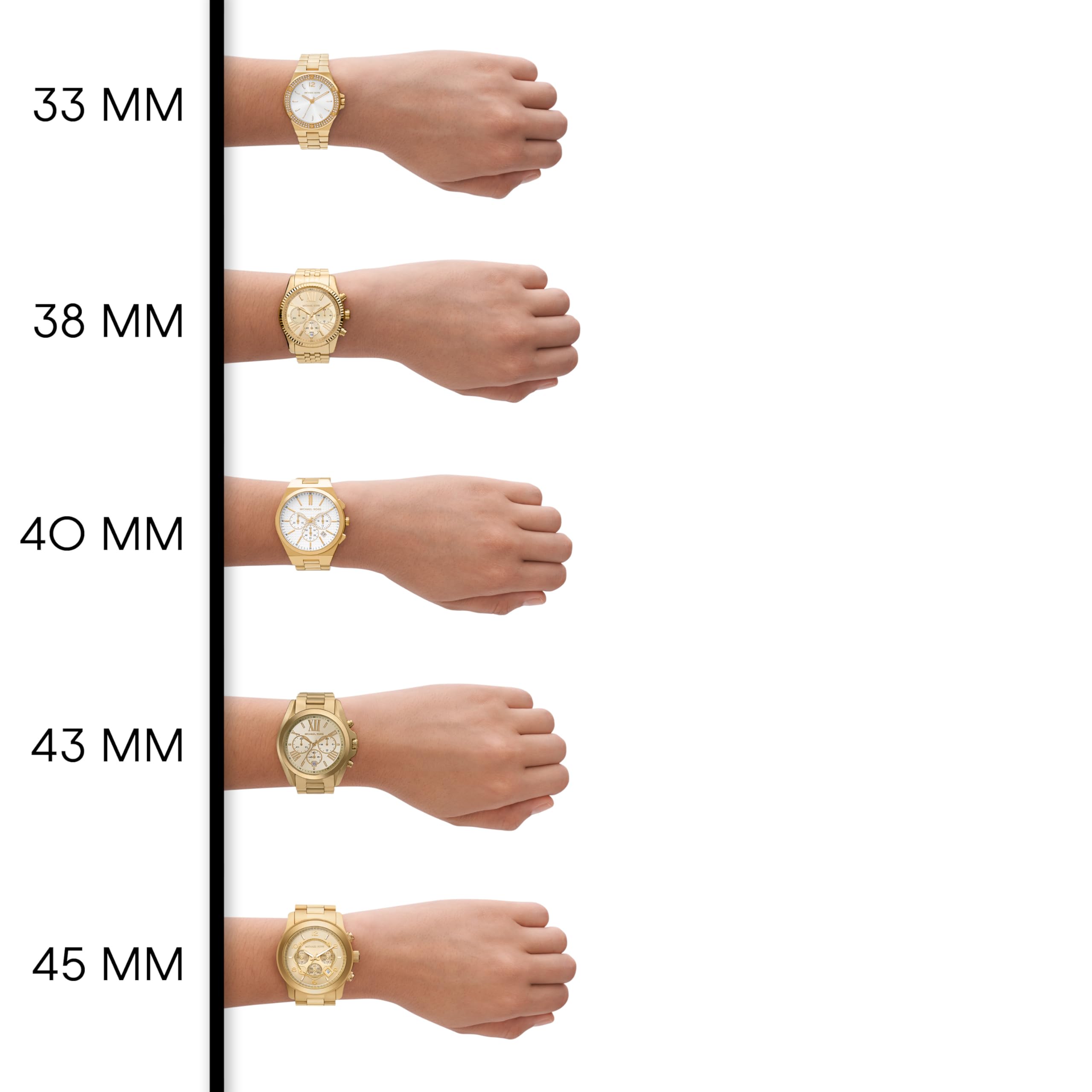 Michael Kors Pyper Three-Hand Gold-Tone Alloy Metal Women's Watch (Model: MK4593)