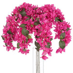 Load image into Gallery viewer, IPOPU 4PCS Bougainvillea Artificial Flowers 42" Long Stem Pink Faux Silk Bougainvillea Flowers Fake Hanging Flower Branches for Wedding Table Centerpieces Home Garden Arch Wall Decorations (Deep Pink)

