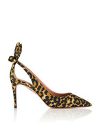 Load image into Gallery viewer, Aquazzura Bow Tie Pump 85, Caramel, 8
