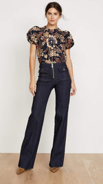 Load image into Gallery viewer, Cinq à Sept Women's Long Azure Pant, Indigo, 8
