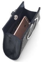 Load image into Gallery viewer, MOSSMON Crystal Clutch Purses Bride and Bridesmaid Handbag Elegant Wristlet Evening Bag for Women
