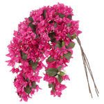 Load image into Gallery viewer, IPOPU 4PCS Bougainvillea Artificial Flowers 42" Long Stem Pink Faux Silk Bougainvillea Flowers Fake Hanging Flower Branches for Wedding Table Centerpieces Home Garden Arch Wall Decorations (Deep Pink)

