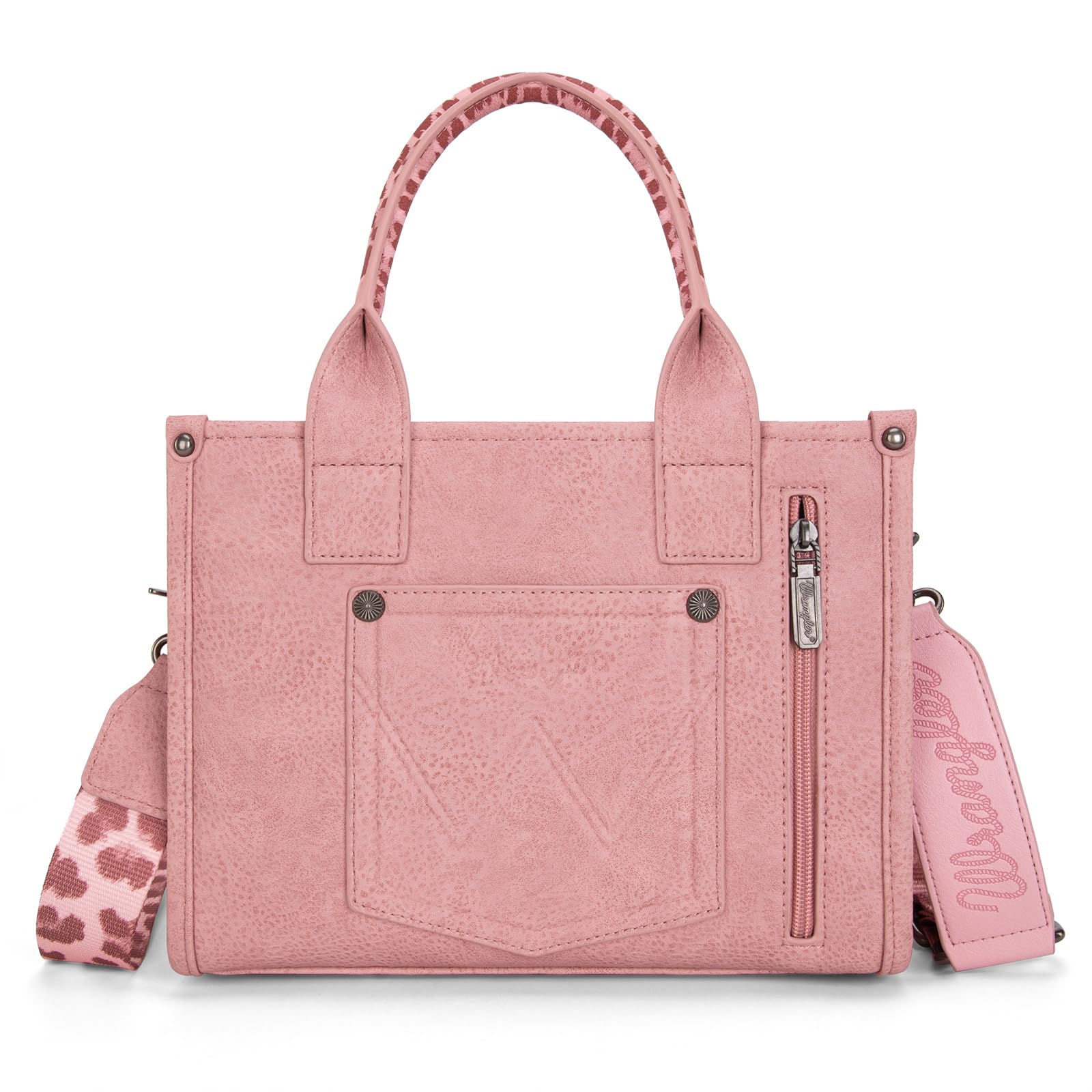 × Wrangler Tote Handbag for Women Top Handle with Detachable Crossbody Strap WG102-8120SPK