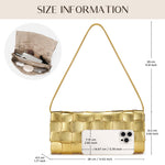 Load image into Gallery viewer, CHUNLI Trendy Woven Evening Clutch Purses for Women, PU Leather Crossbody Shoulder Purse Handbag for Women Evening, Formal Events, Wedding, Party, and Special Occasions
